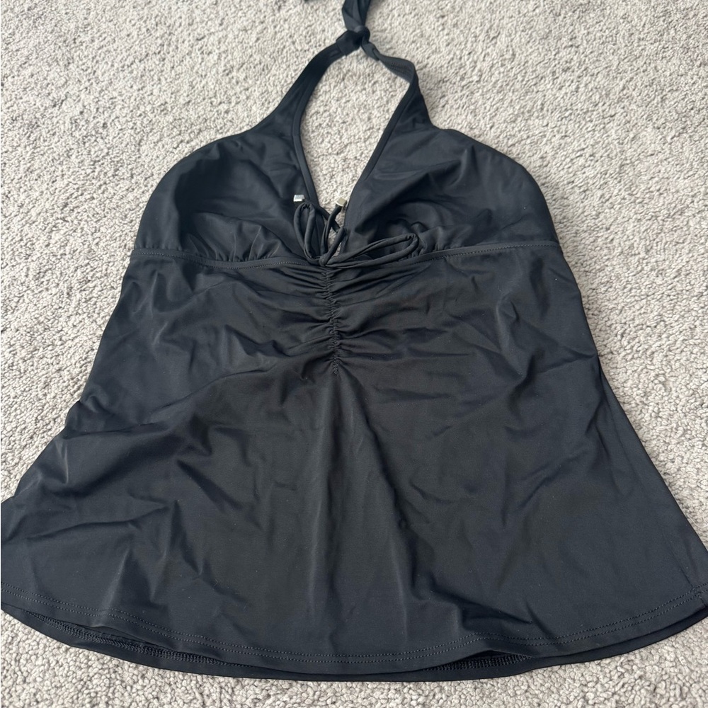 VENUS Elegant Black Tankini Halter Top
